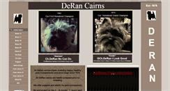 Desktop Screenshot of derancairns.com