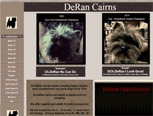 Tablet Screenshot of derancairns.com